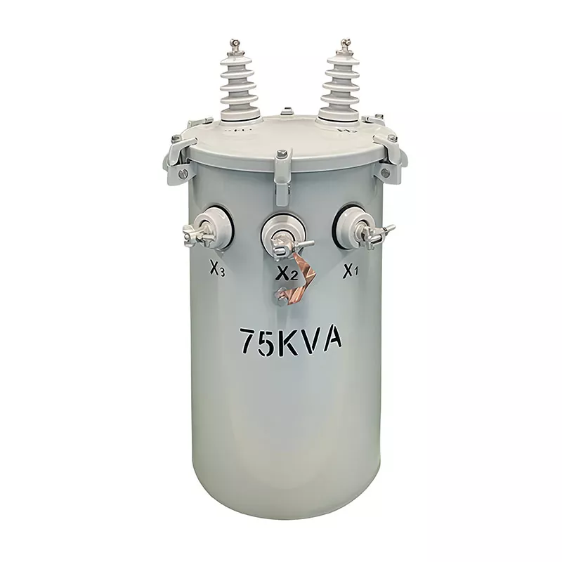 Máy biến áp gắn cực 75KVA